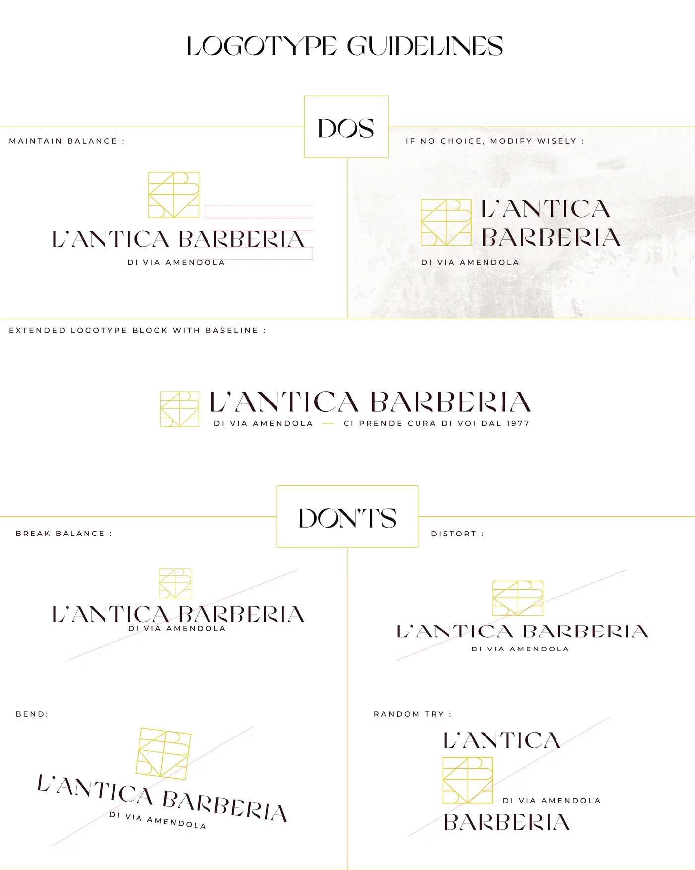 Guidelines du logotype