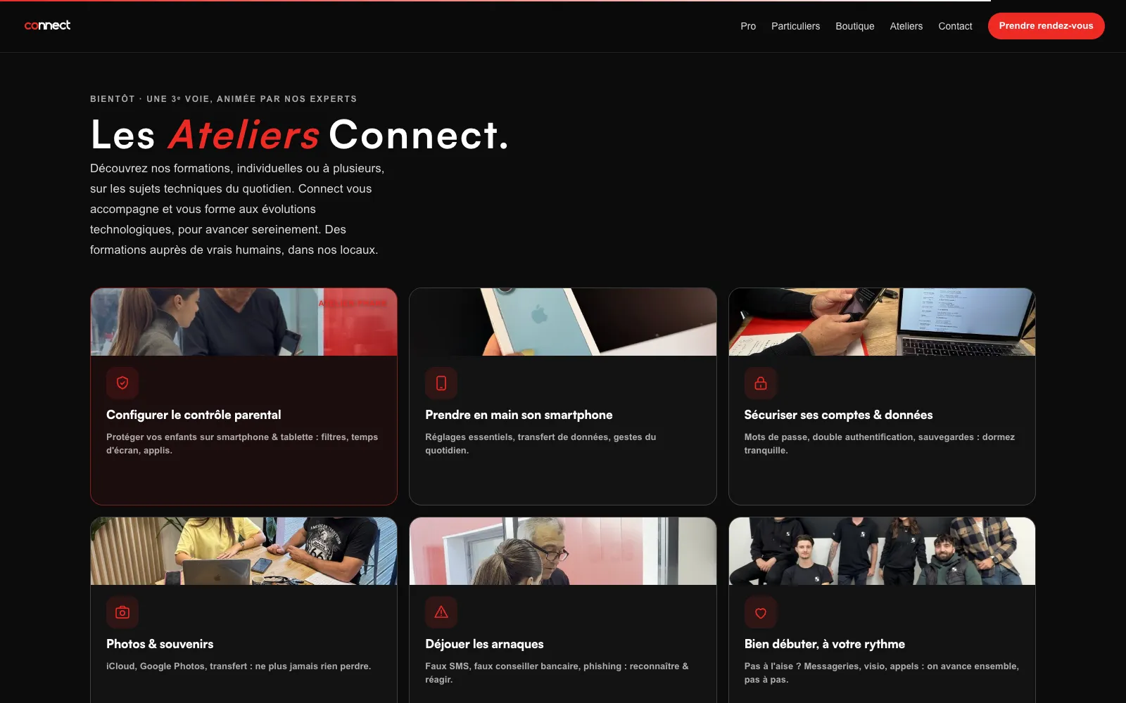 Les Ateliers Connect