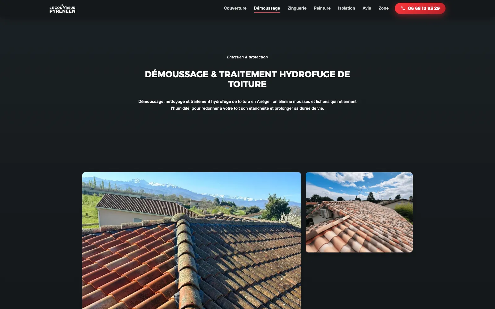Démoussage & hydrofuge