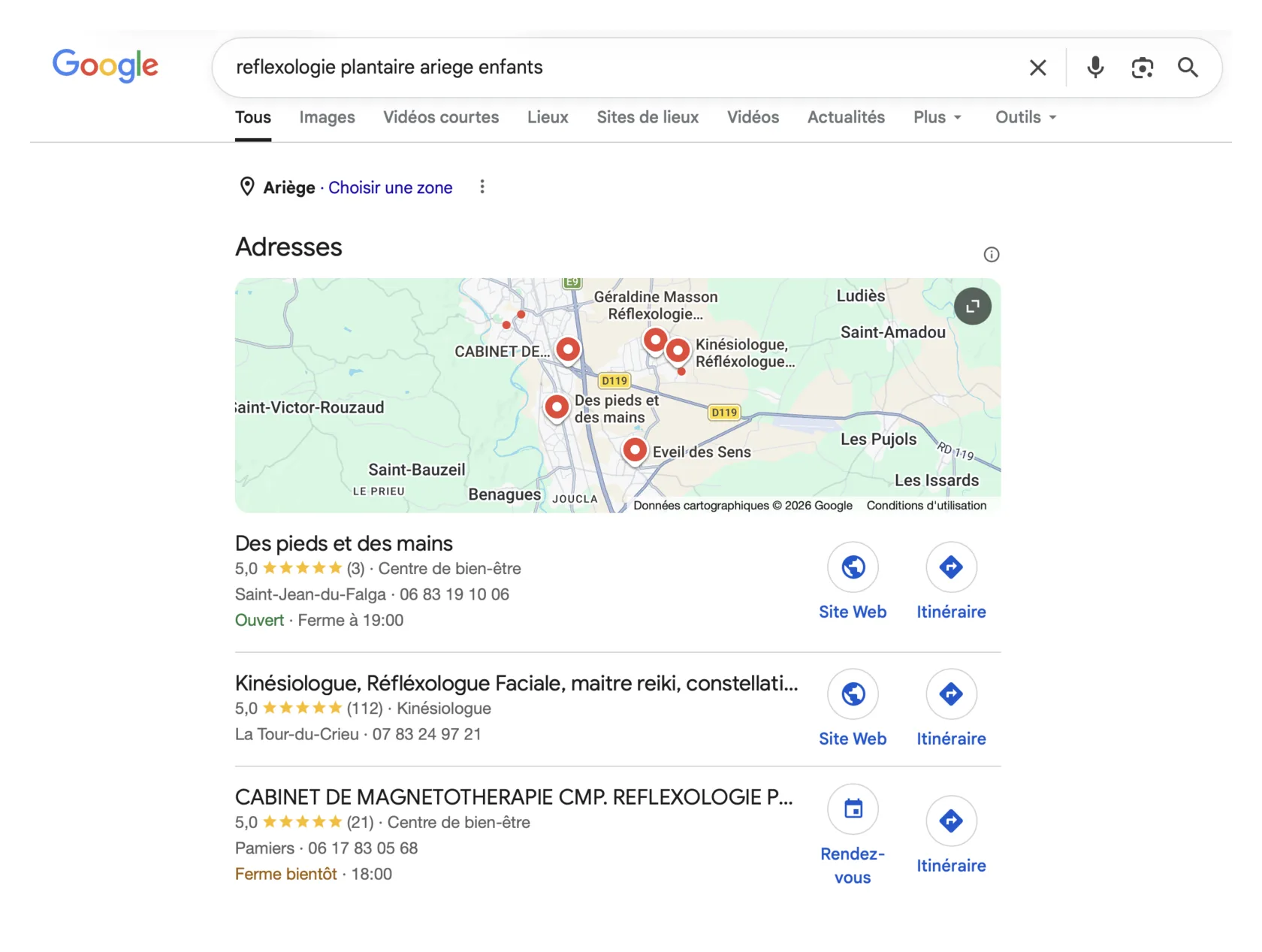 1ʳᵉ position Google en 7 jours