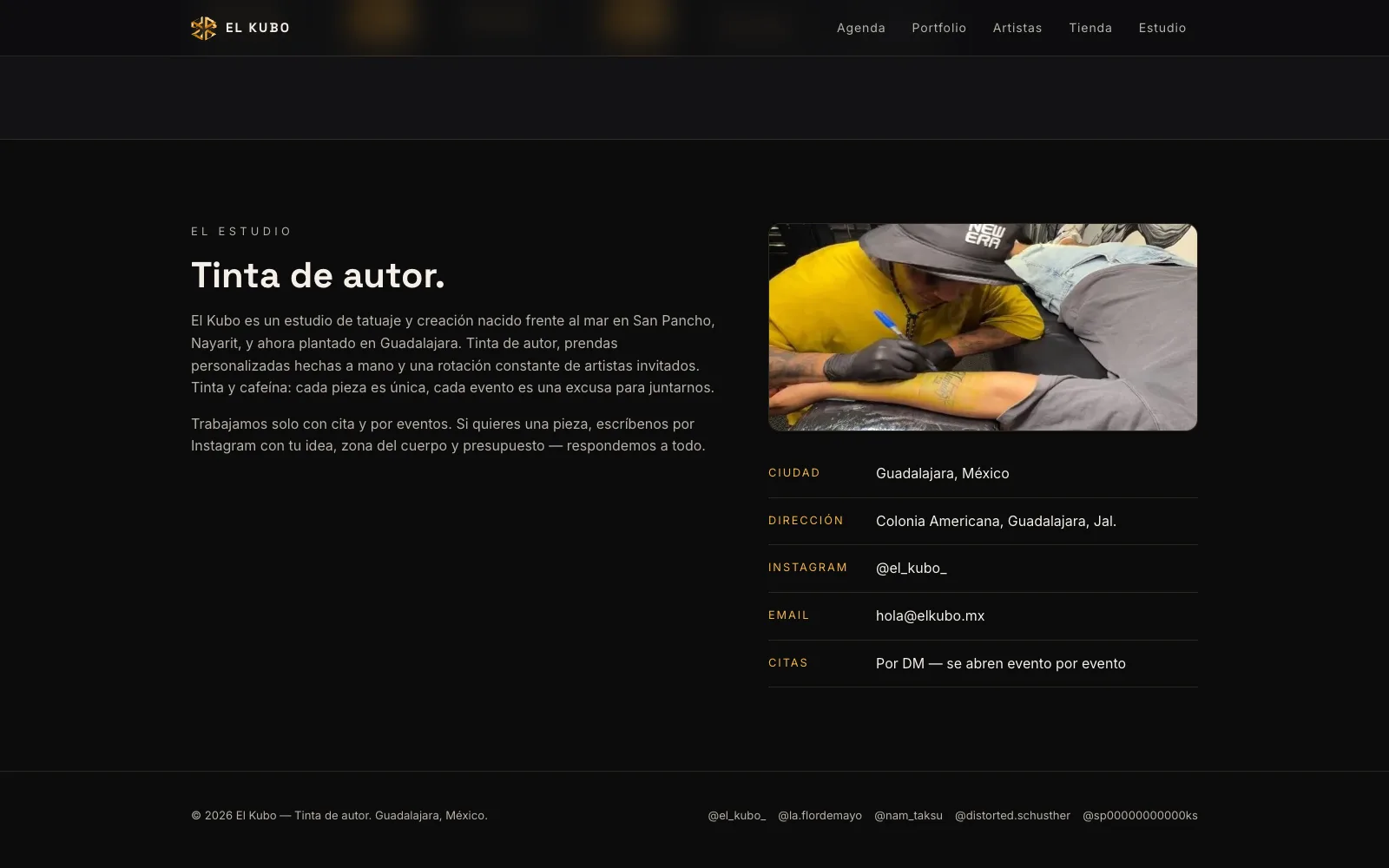 El estudio