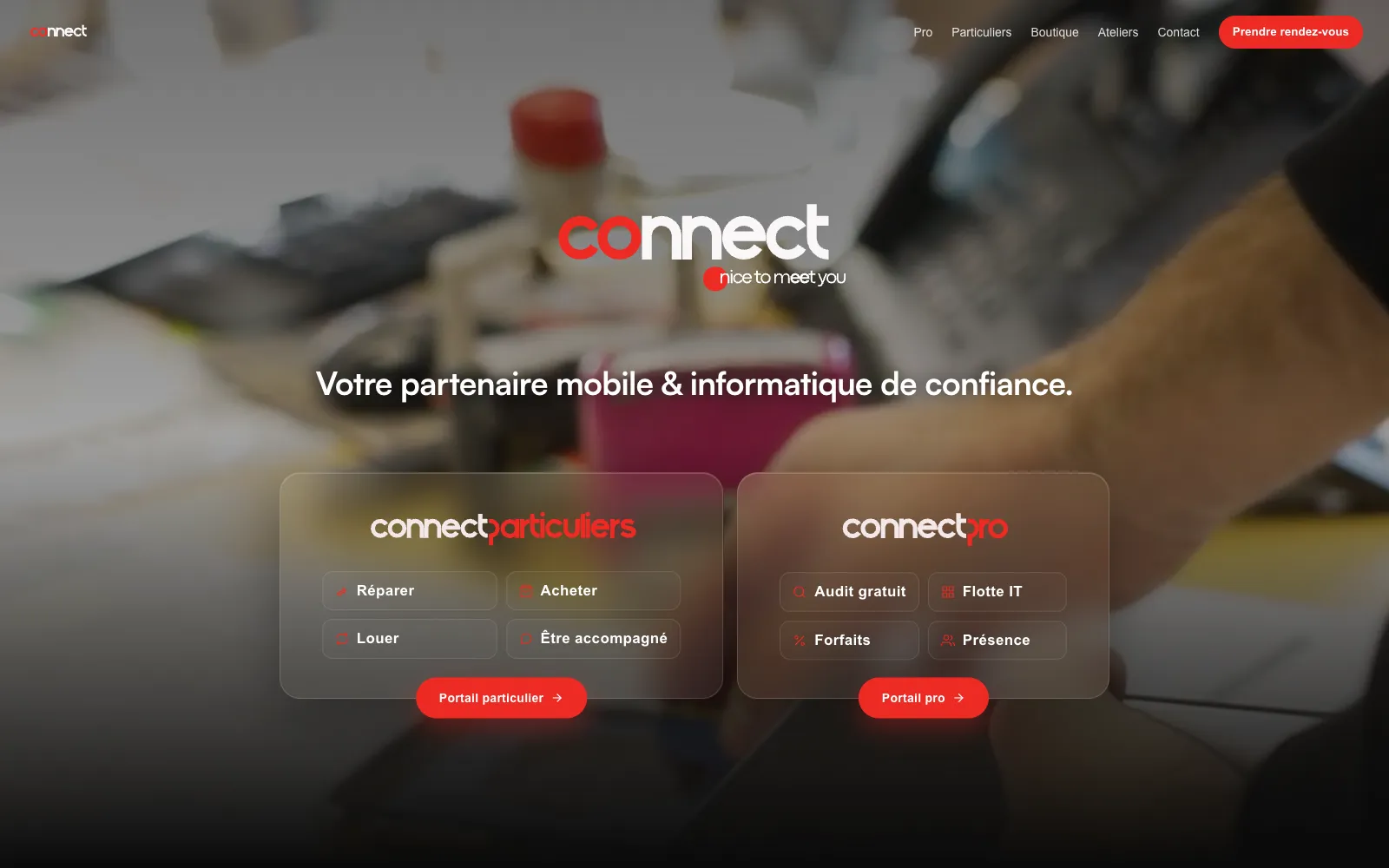 Connect — WEB + STRATÉGIE