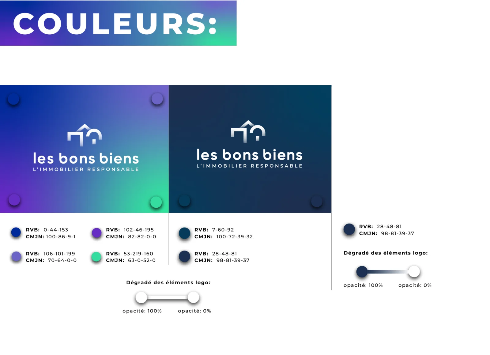 Palette couleurs